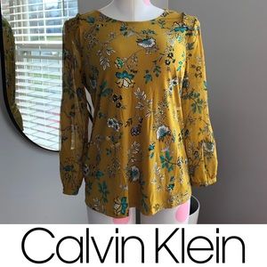 Calvin Klein Floral Blouse